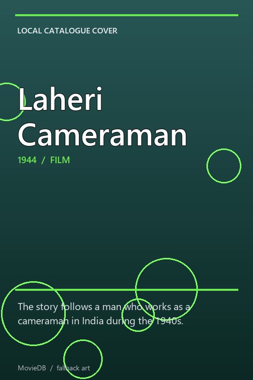 Laheri Cameraman poster