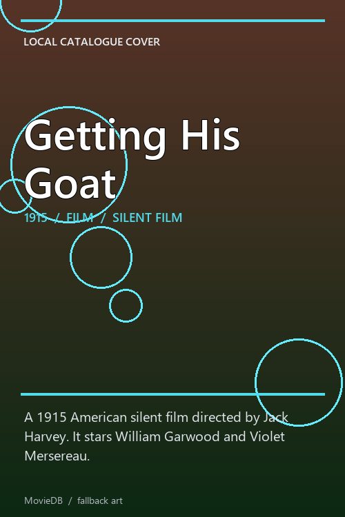 Getting His Goat poster