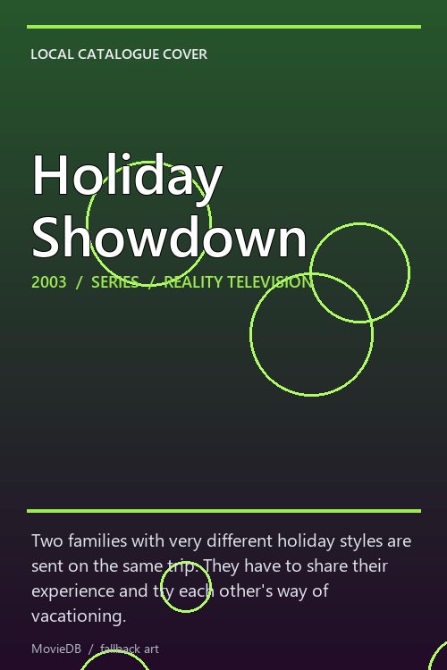 Holiday Showdown poster