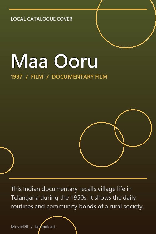 Maa Ooru poster