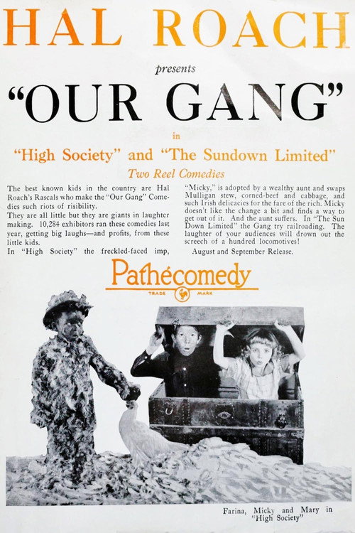 High Society poster