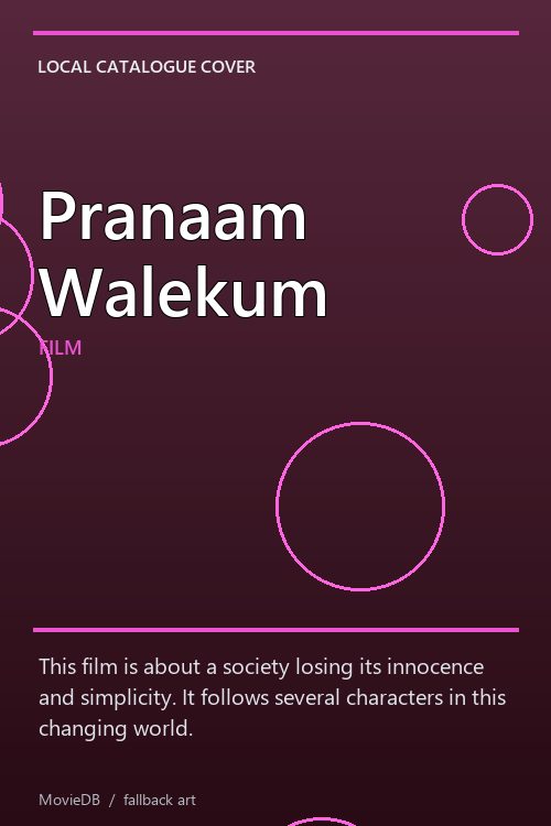 Pranaam Walekum poster