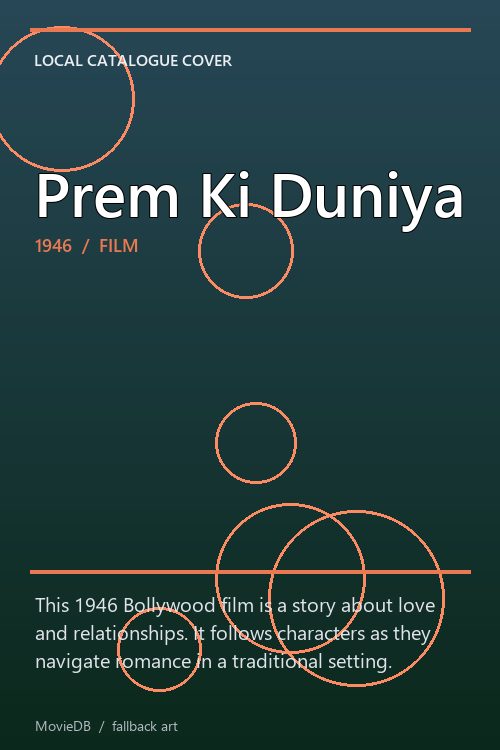 Prem Ki Duniya poster