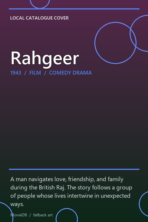 Rahgeer poster