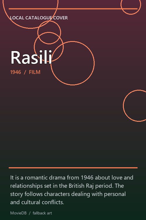 Rasili poster