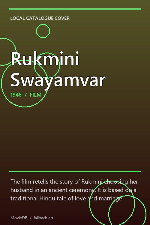 Rukmini Swayamvar poster