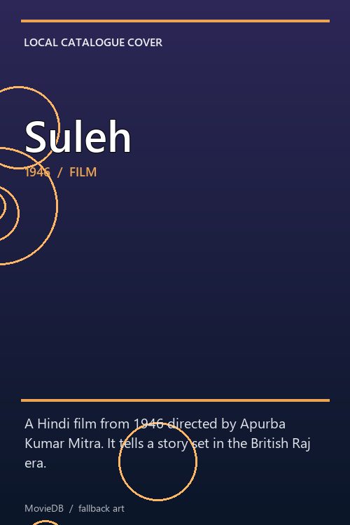 Suleh poster