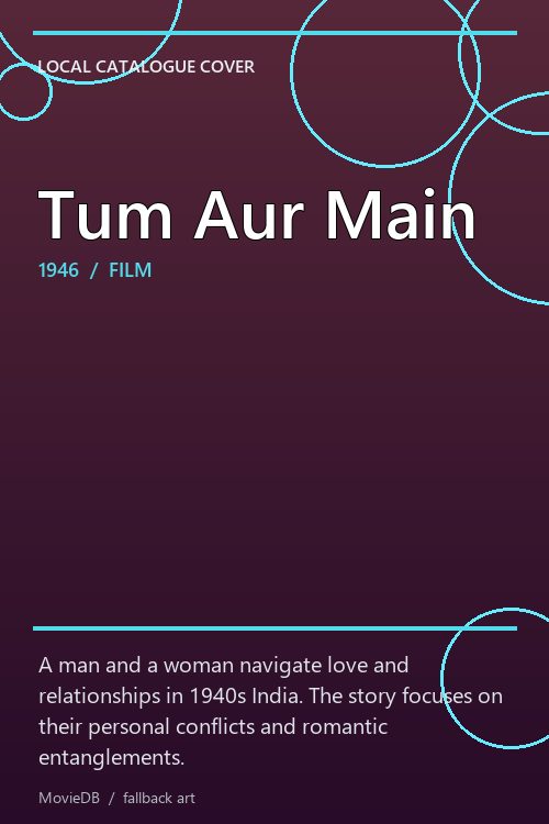 Tum Aur Main poster