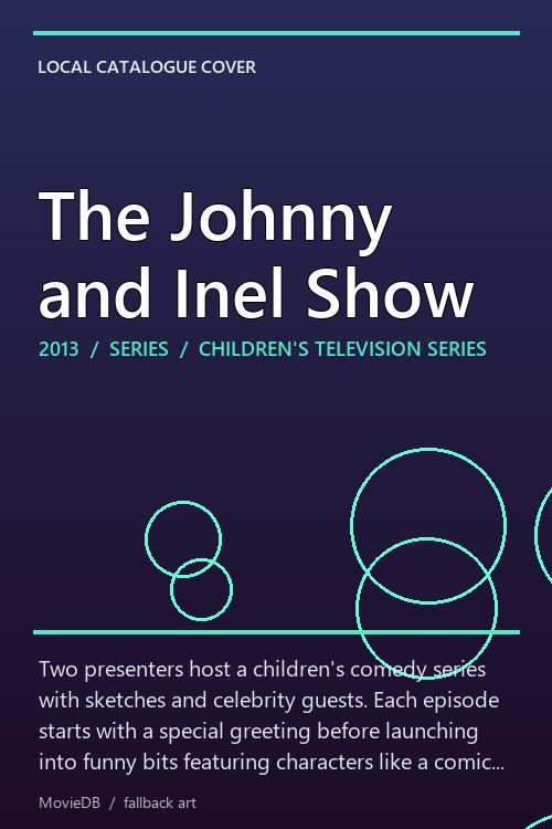 The Johnny and Inel Show poster