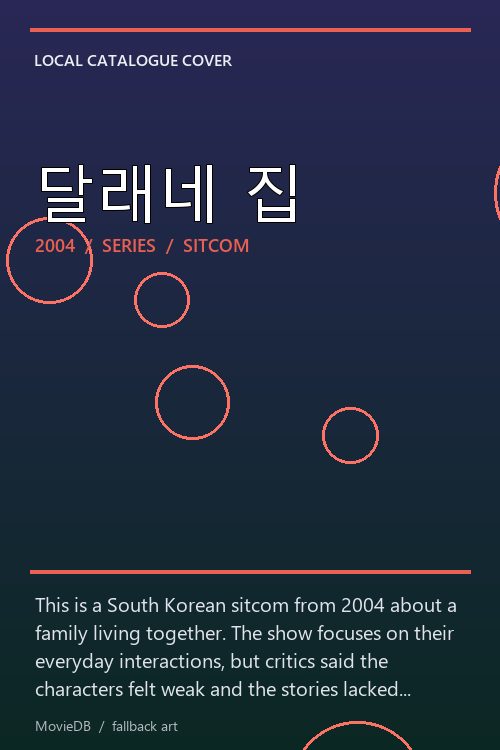 달래네 집 poster
