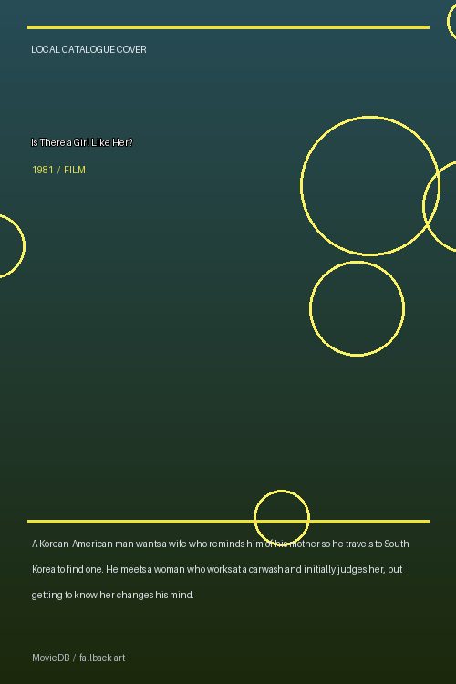 Is There a Girl Like Her? poster