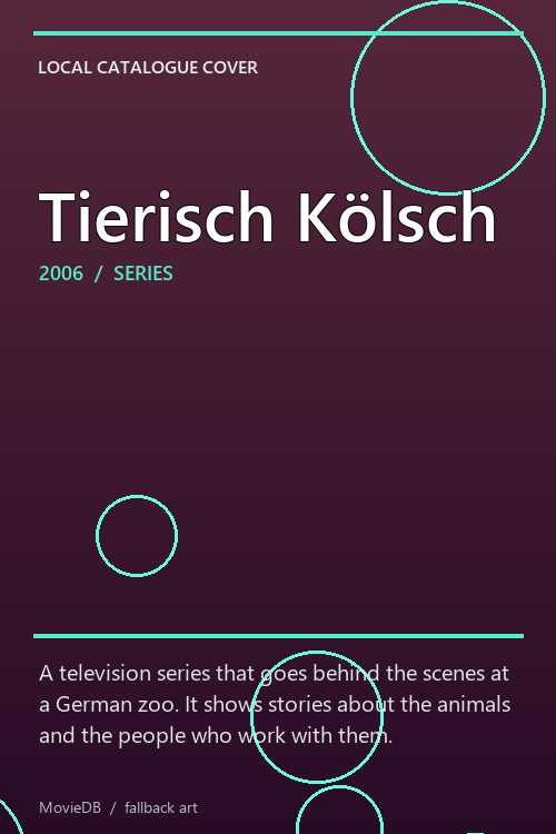 Tierisch Kölsch poster