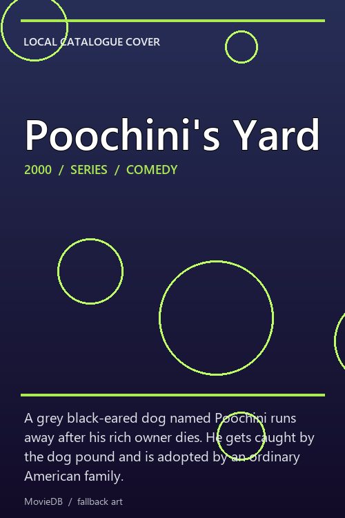 Poochini's Yard poster