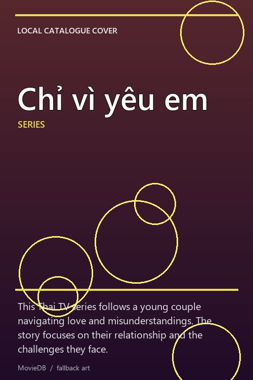 Chỉ vì yêu em poster