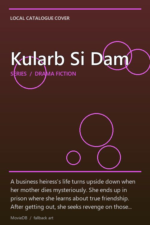 Kularb Si Dam poster