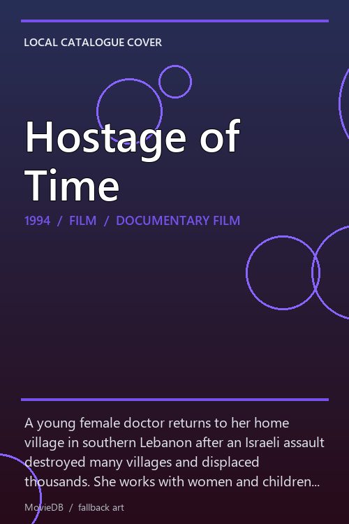 Hostage of Time poster