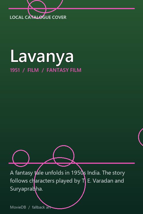 Lavanya poster