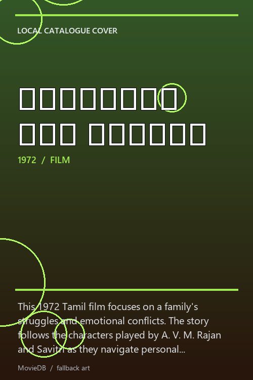 தாய்க்கு ஒரு பிள்ளை poster