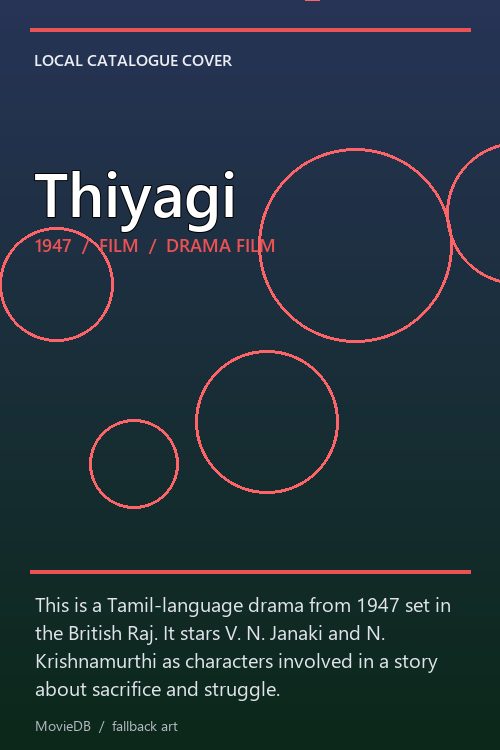 Thiyagi poster