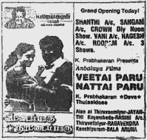 Veettai Paaru Naattai Paaru poster