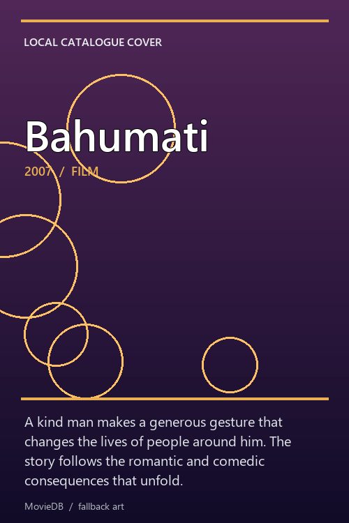 Bahumati poster