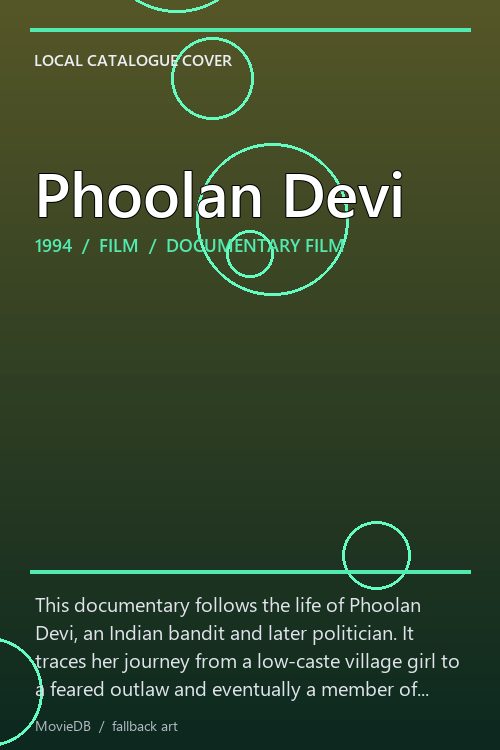 Phoolan Devi poster