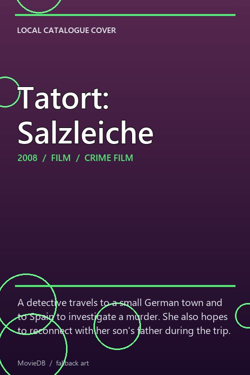 Tatort: Salzleiche poster