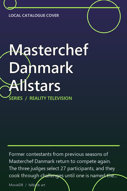 Masterchef Danmark Allstars poster