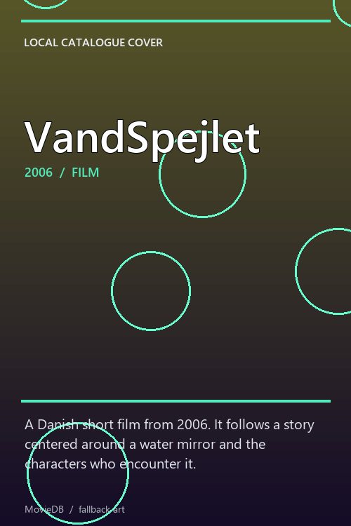 VandSpejlet poster