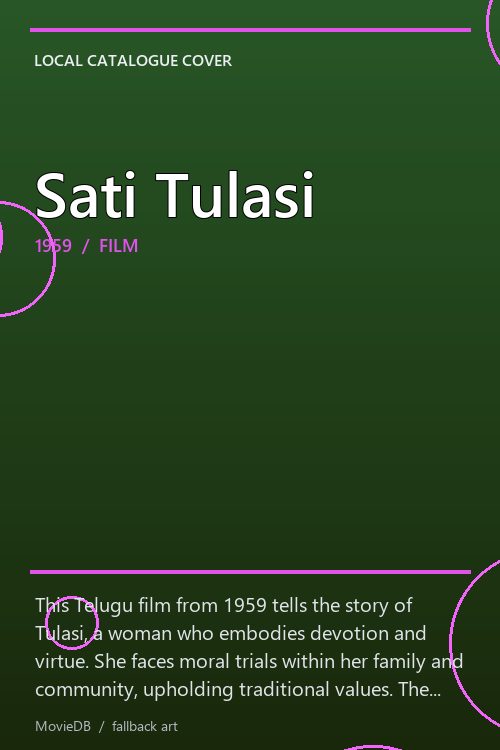Sati Tulasi poster
