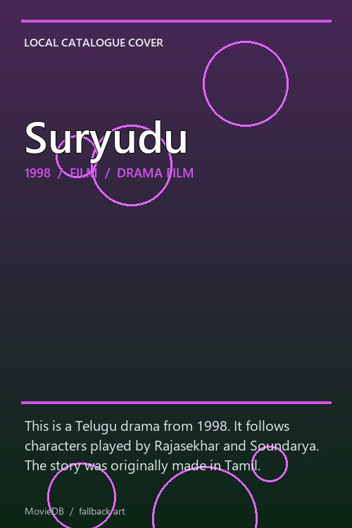 Suryudu poster