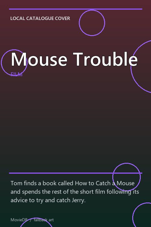 Mouse Trouble poster
