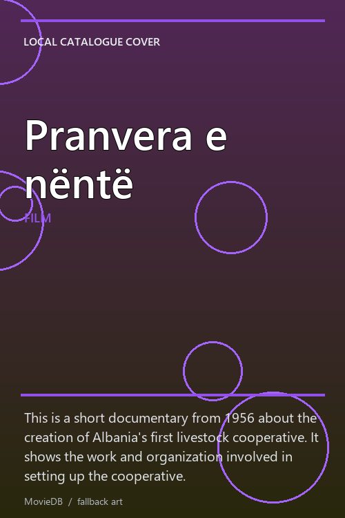 Pranvera e nëntë poster