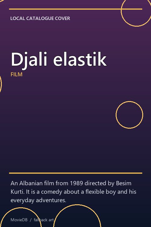 Djali elastik poster