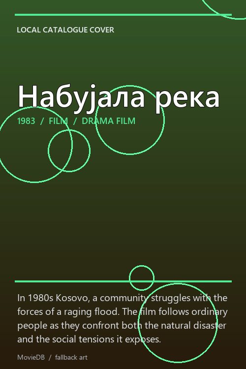 Набујала река poster