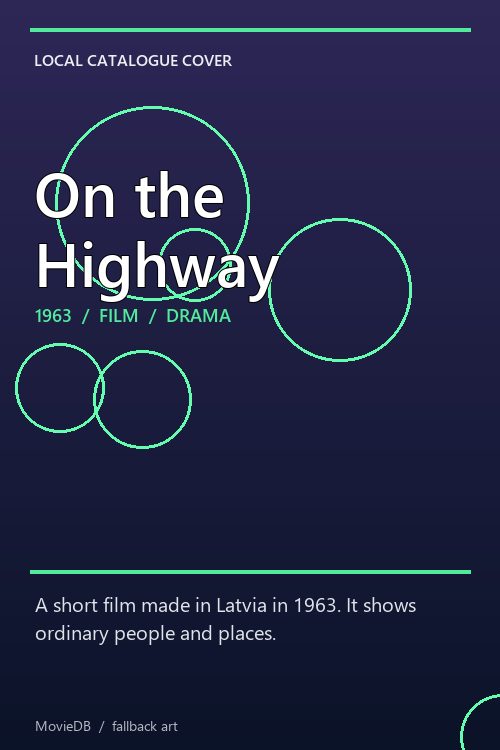 On the Highway poster