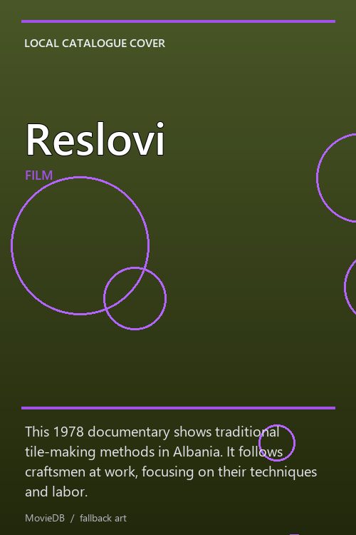 Reslovi poster