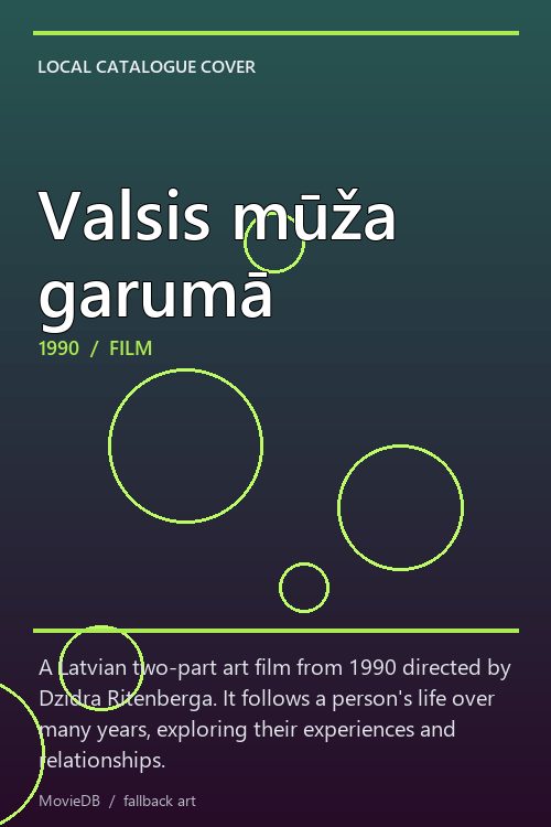 Valsis mūža garumā poster