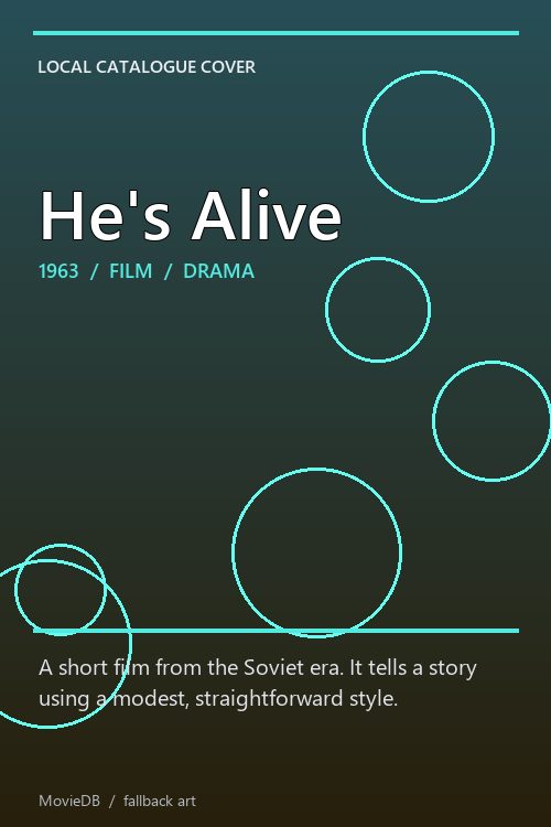 He's Alive poster