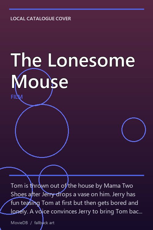 The Lonesome Mouse poster