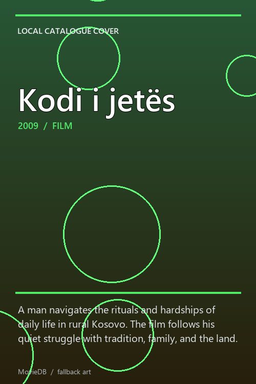 Kodi i jetës poster