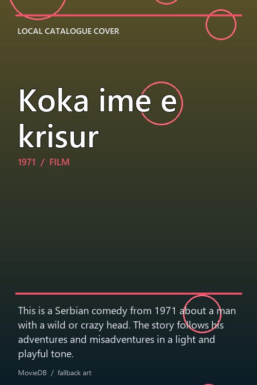 Koka ime e krisur poster