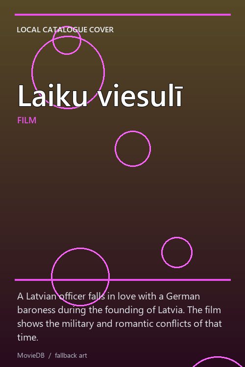Laiku viesulī poster