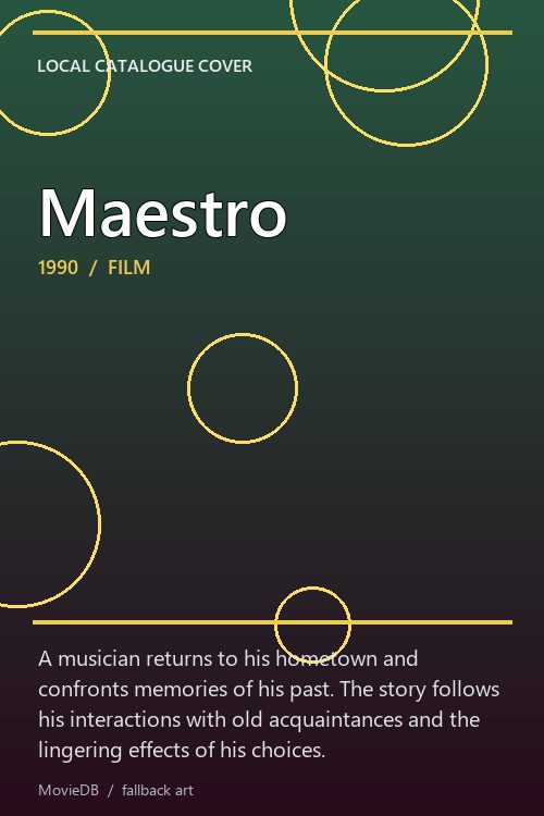 Maestro poster