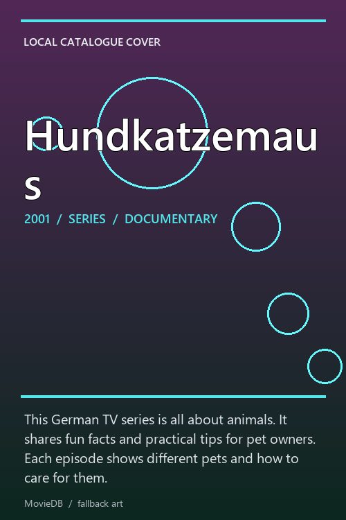 Hundkatzemaus poster