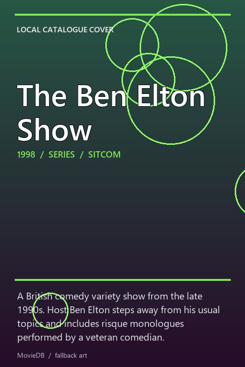 The Ben Elton Show poster