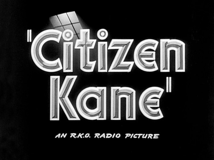 Citizen Kane trailer poster