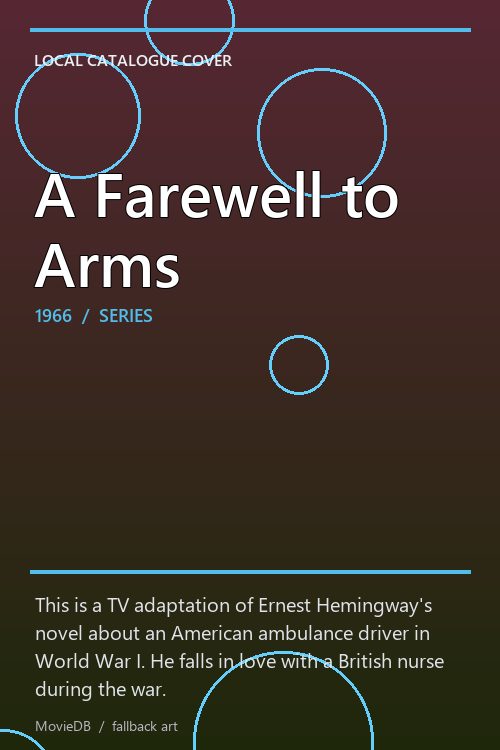 A Farewell to Arms poster