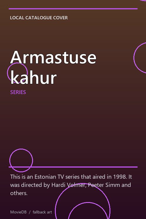 Armastuse kahur poster
