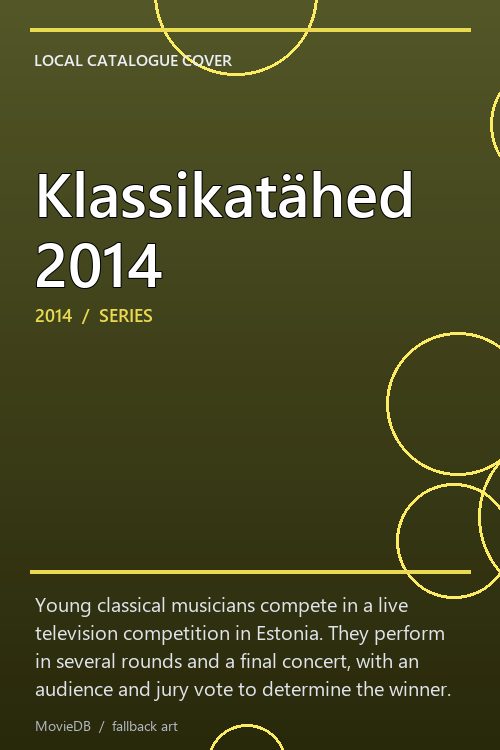 Klassikatähed 2014 poster